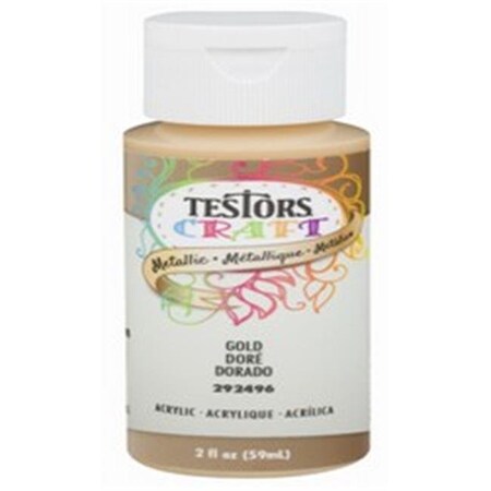 Swivel 2 oz Gold Metallic Acrylic Craft Paint SW584605